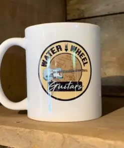 Water Wheel Guitars Coffee Mug