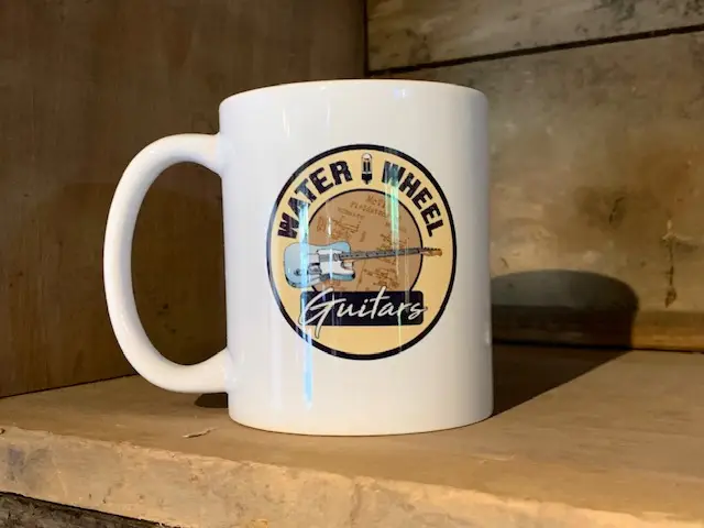 Water Wheel Guitars Coffee Mug