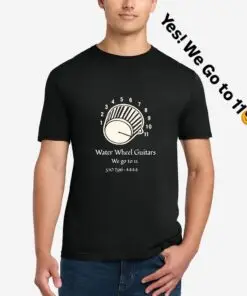 Water Wheel Guitars-We Go To 11-T-Shirt